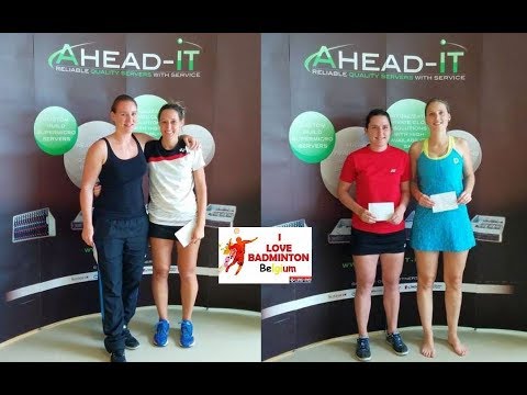 Play of the day lady's doubles final A