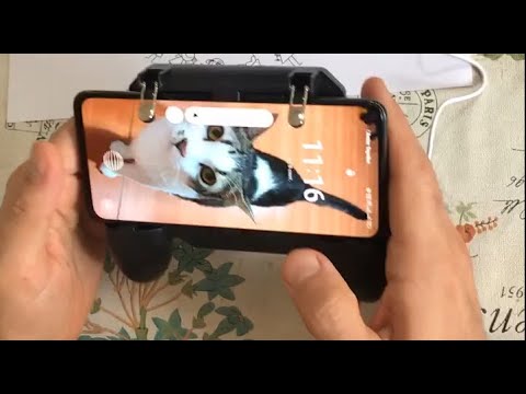 Six Finger Controller PUBG AK77 Gamepad for iPhone Android PUBG Smartphones