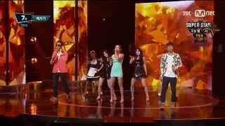 (150820) BAECHIGI - SHUT UP (feat.Bo-Hyung of SPICA) @ Mnet M! Countdown