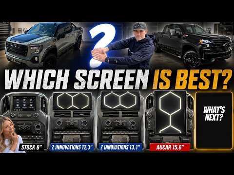 SCREEN WARS! Best 2019+ Chevy Silverado / GMC Sierra Non-Refresh Screen Upgrade?