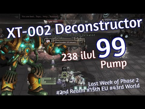 99 Parse Boomie XT-002 25 HM #2 Realm #15 EU #43 World | Ulduar WotLK Firemaw EU Balance Druid PoV