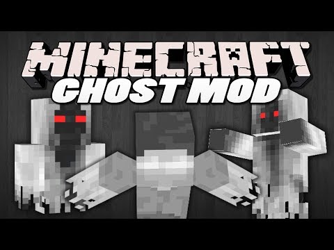 Minecraft Mods | GHOSTS MOD (Herobrine Ghosts, Pig Ghosts) | Mod Showcase