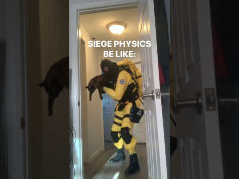 Rainbow Six Siege Physics be like… 🤔😂 #r6community  #rainbowsixsiege #6siege #r6s #shorts
