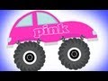 Monster Trucks Teaching Colors Learning Basic Colors Video For Kids
