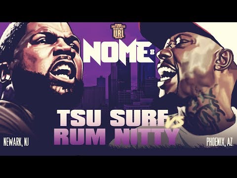 TSU SURF VS RUM NITTY SMACK/ URL RAP BATTLE |URLTV