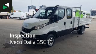 IVECO Daily 35C16 3.0L Kipper Dubbel Cabine met Kist Navi 3,5t trekhaa tippbil < 3.5t till salu - Bild 4 | Autoline SE IVECO Daily 35C16 3.0L Kipper Dubbel Cabine met Kist Navi 3,5t trekhaa tippbil < 3.5t | Bild 4 - Autoline