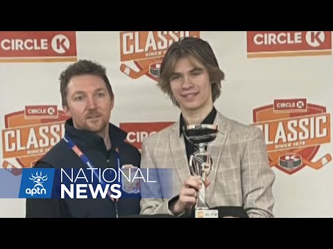 New year off to a great start for 15-year-old First Nations hockey player | APTN News