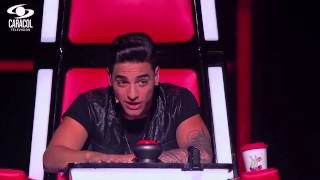 Esmeralda cantó ‘La invitación’ de Luis Monroy - LVK Colombia- Audiciones a ciegas - T1