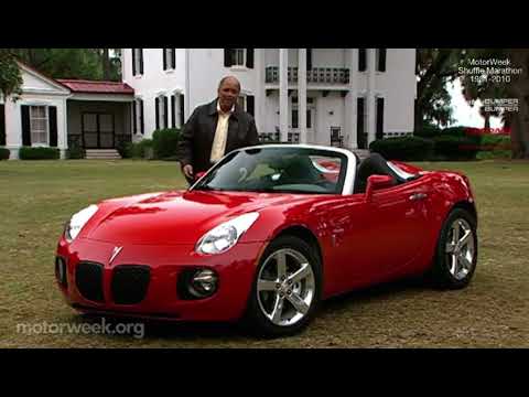 Motorweek 2007 Pontiac Solstice GXP Road Test