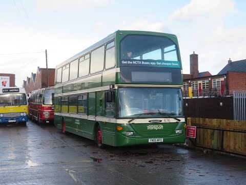 Nottingham City Transport - Preserved Scania Omnidekka 676 (YN05 WFE) on a run