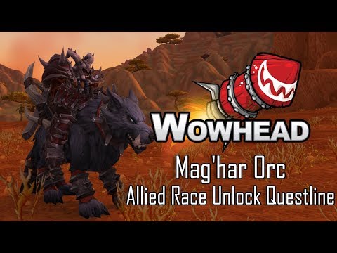 Mag'har Orc Allied Race Unlock Questline