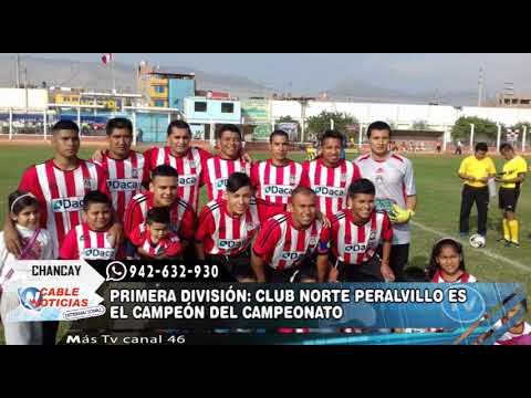 PRIMERA DIVISIÓN CLUB NORTE PERALVILLO ES EL CAMPEÓN DEL CAMPEONATO