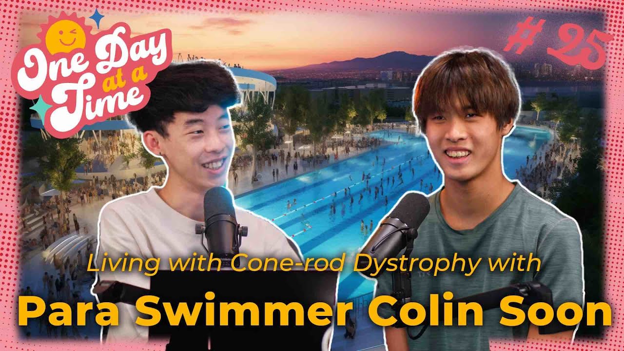 Living with Cone-rod Dystrophy with Para Swimmer Collin Soon | The Odaat Podcast #25