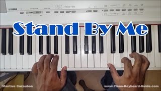 How to Play Stand By Me - Easy Piano Tutorial - Bass and Chords