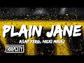 A$AP Ferg - Plain Jane REMIX (Lyrics) ft. Nicki Minaj