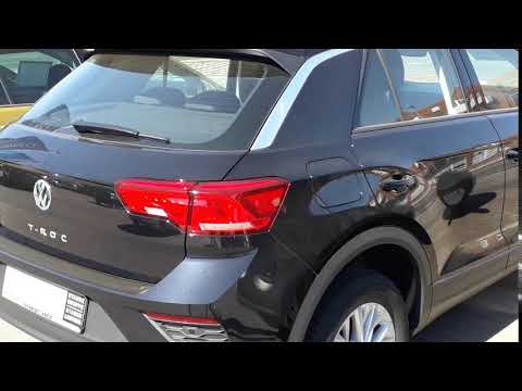 019 VW T-ROC 1.6 TDI Deep Black Perleffekt