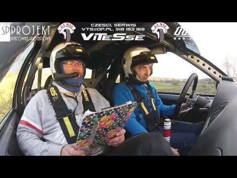 KJS ZIMOWY SUPER OeS BARBÓRKA 2015 Ł.Sawicki/ M.Wieczorek saxo onboard