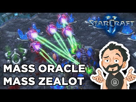 StarCraft 2 - PvZ - Le Build order de l'enfer 🧀 ! Mass Oracle / Zealot !