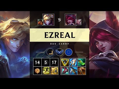 Ezreal ADC vs Xayah - EUW Diamond Patch 25.17