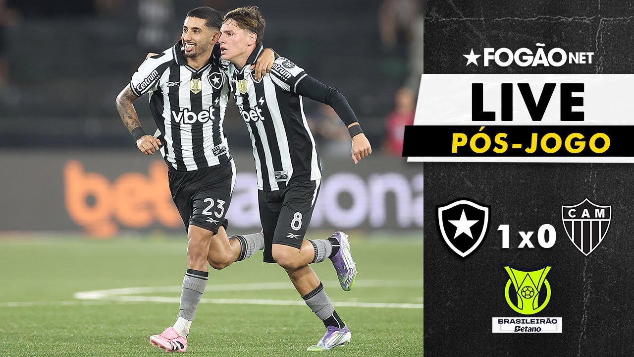 LIVE | Pós-jogo e repercussão da vitória do Botafogo sobre o Atlético-MG no Brasileirão 2025 LIVE | Pós-jogo e repercussão da vitória do Botafogo sobre o Atlético-MG no Brasileirão 2025