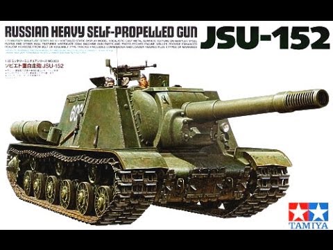 In-Box Review Tamiya 1/35 JSU-152