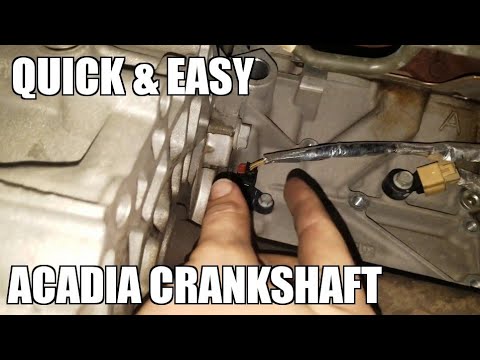 How to Replace Crankshaft in 07-17 GMC Acadia