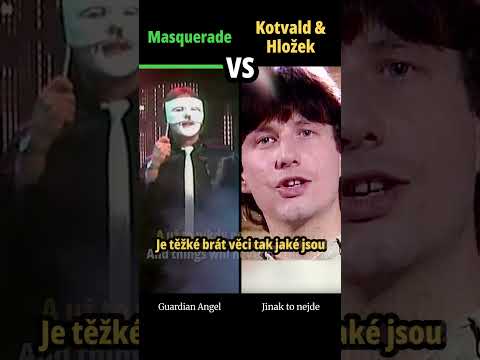 MASQUERADE vs PETR KOTVALD & STANISLAV HLOŽEK - Jinak to nejde (Guardian Angel) - #shorts #hudba