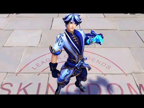 Porcelain Protector Ezreal Detailed Skin Spotlight - League of Legends