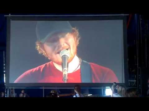 Ed Sheeran and Foy Vance at Latitude Festival - Guiding light