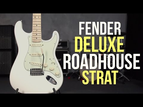Fender Deluxe Roadhouse Stratocaster 2018 - Olympic White image 7