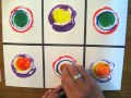 Preschool Printing Lesson with WASSILY KANDINSKY.