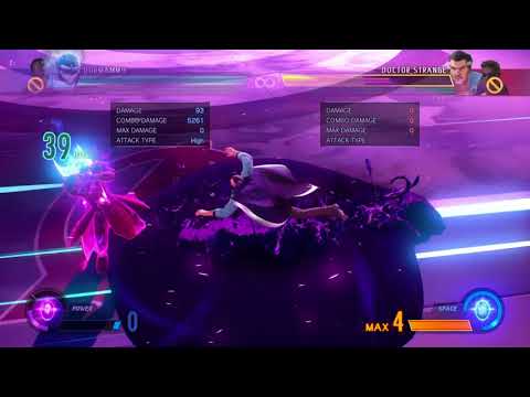 MARVEL VS. CAPCOM: INFINITE Dormmamu is insane! 40 hit 8498 damage Combo!!!!!