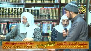 مناقشة الأبحاث والأحاديث بمكتبة مسجد أهل السنة بمنية سمنود 07 02 2017  8