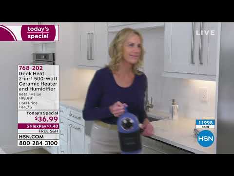 HSN | Winter Home Solutions - Geek Heat 01.21.2022 - 10 AM