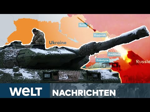 PUTINS-KRIEG: Heftiger Wintereinbruch – Warum die Leopard-Panzer jetzt im Vorteil sind I WELT STREAM