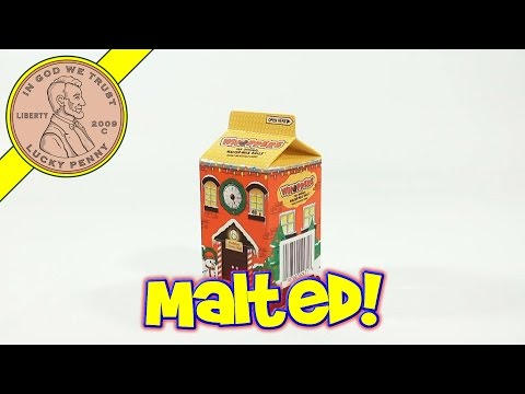 Whoppers Town Hall Malted Milk Balls - Christmas Candy Tasting Food Review
