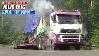 Download lagu PANTAS DIBAYAR MAHAl!!!, DRIVER MUDA LIBAS TANJAKAN MERLUNG,TRUK VOLVO FH16 MUATAN TRAVO 100TON mp3