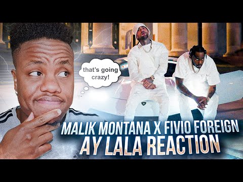 BIG LINKUP🔥| Malik Montana x Fivio Foreign - Ay Lala (Official Video) [REACTION!] 🇵🇱🇺🇸