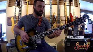 Video thumbnail for Reverend Guitars- Dub King Short Scale Bass Demo by Spindrift Guitars