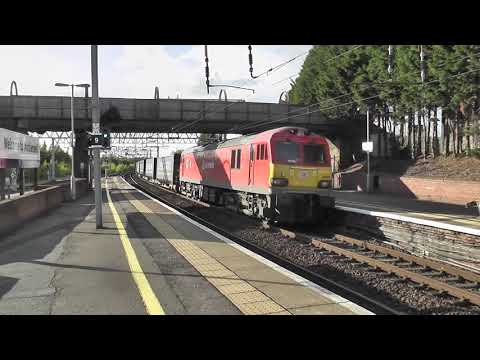 (HD) DB Schenker 92015 passes Motherwell working 4M48 - 30/7/12