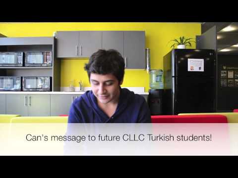 CLLC Toronto - Can's message to future CLLC Turkish students!