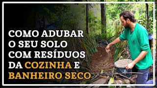 Aprenda a preparar um composto para adubar a sua terra