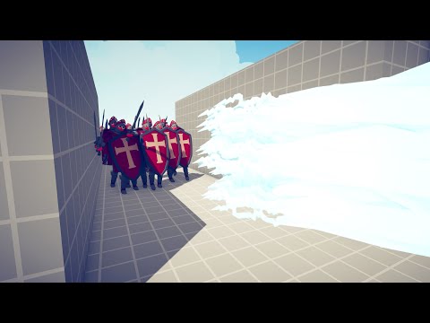 100x SHIELDMEN vs EVERY GOD - Totally Accurate Battle Simulator TABS
