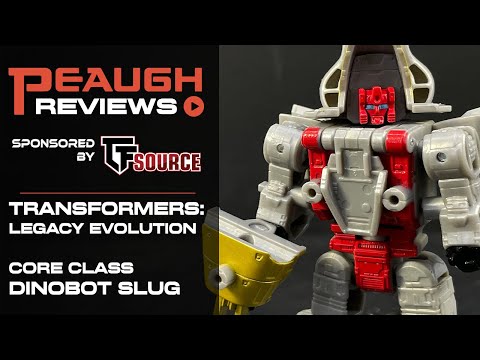 Video Review: Transformers: Legacy Evolution - Core Class Dinobot SLUG