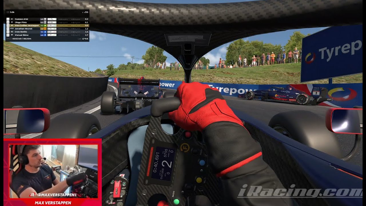 Max Verstappen Onboard - Mount Panorama, Bathurst - iRacing