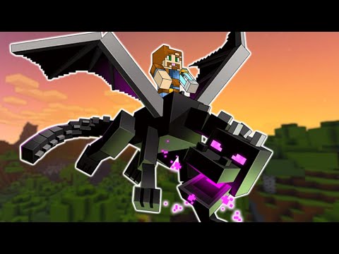 Come far volare l'Ender Dragon in Minecraft Bedrock! Senza mod!