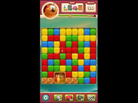 Toon Blast Level 1883 - NO BOOSTERS 🐻🐺🐱 | SKILLGAMING ✔️