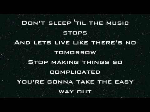 The Fastest Kid Alive - Don't Sleep 'Til The Music Stops Lyrics HD