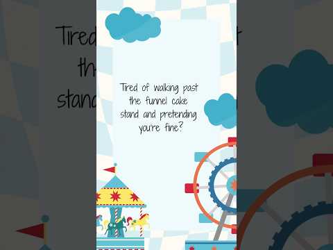 Can’t eat fair food? Try these homemade gluten free dairy free funnel cakes #funnelcake #fairfood