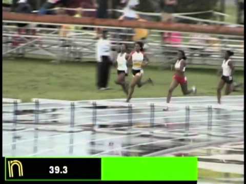 Girls 400m Hurdles Heat 6 FInal - New Balance Outdoor Nationals 2011